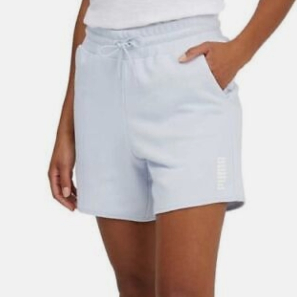 Puma Light Blue Athletic Shorts